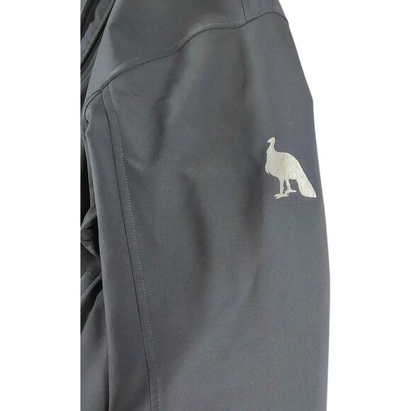 Spyder - Hike Ski Men's Fleece Lined Soft Shell Ski Jacket Gray - Size: Large - Picture 9 of 12